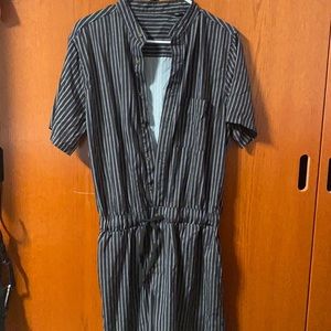Stripped Romper